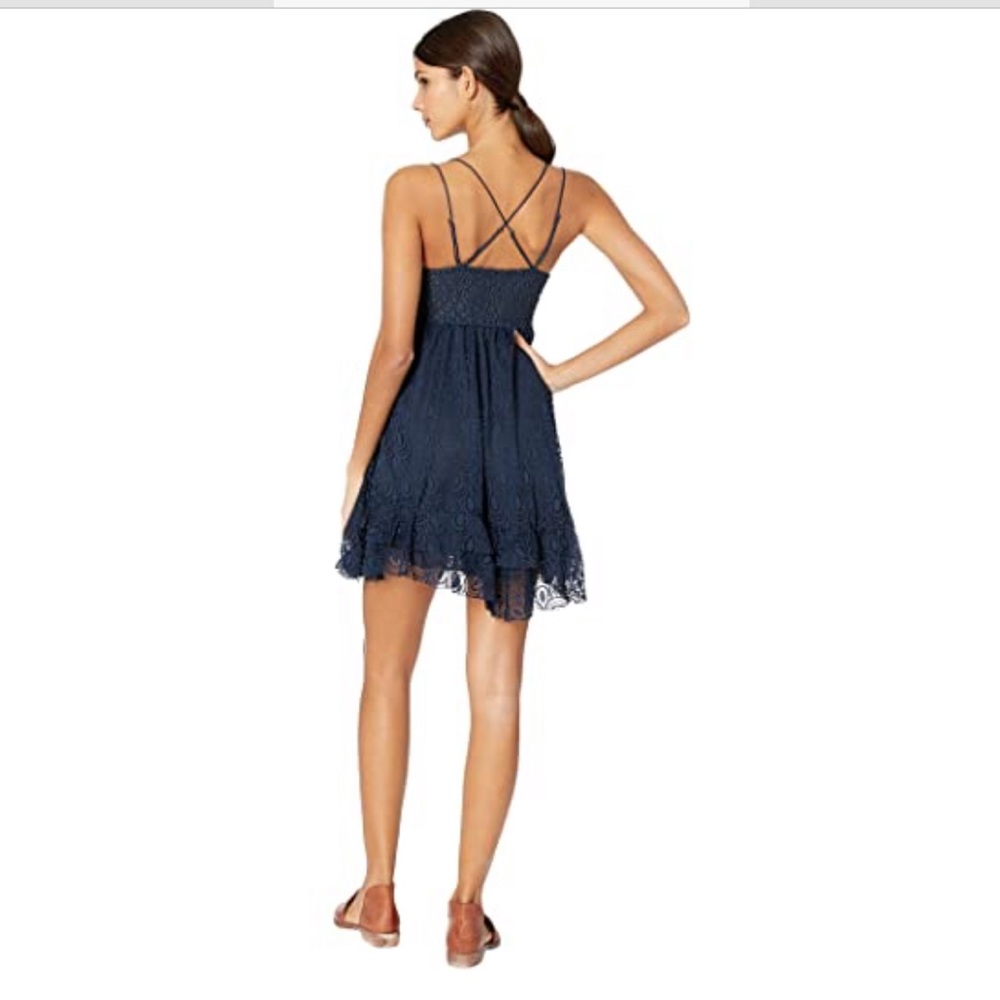 Free People Adella Burnout Velvet Slip - Picture 3 of 11